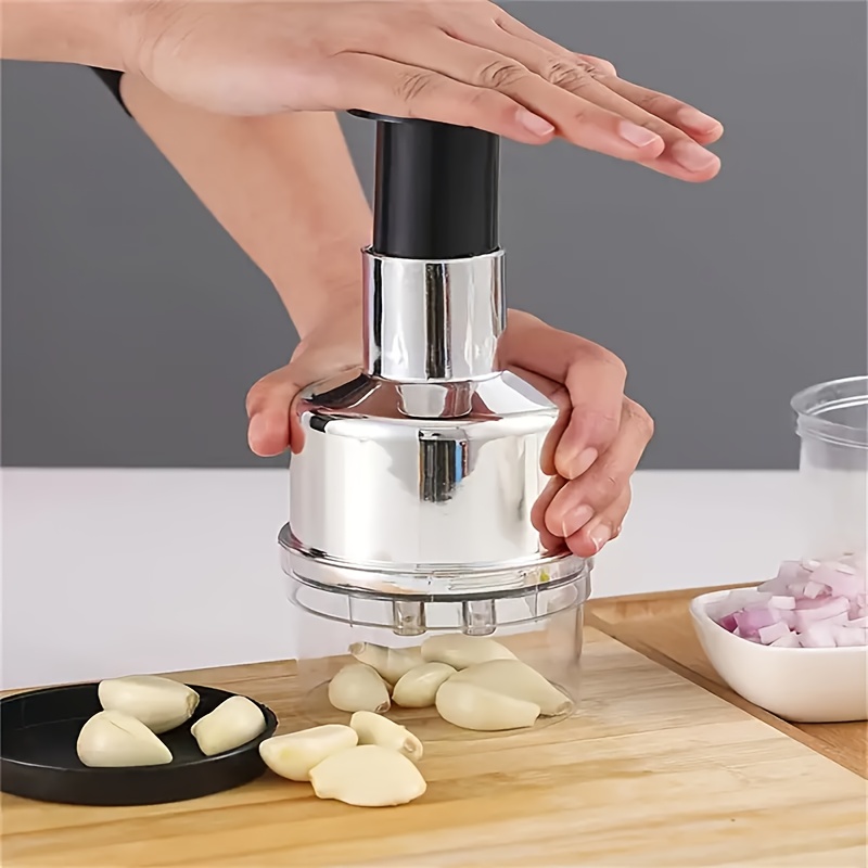 Manual Garlic Press - Prensa de alho manual de aço