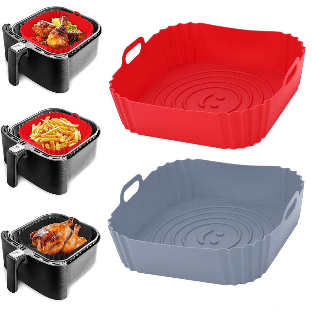 Silicone Steamer Basket - 22cm silicone fritadeiras de ar forno