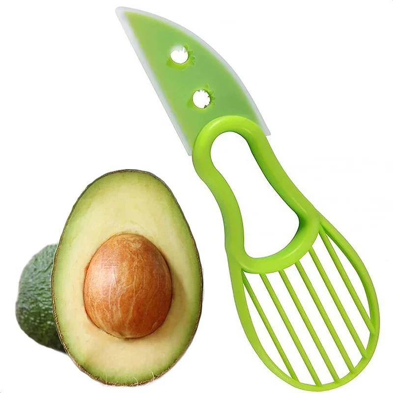 Avocado Slicer Tool - Fatiador de abacate 3 em 1,