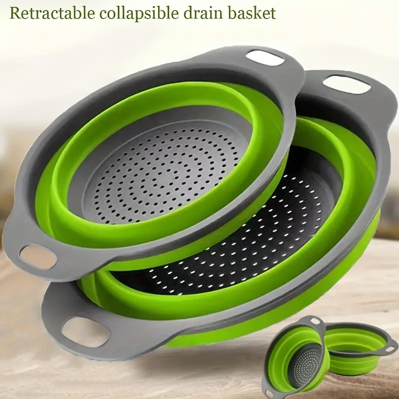 Silicone Steamer Basket - Coador de silicone que economiza espaço