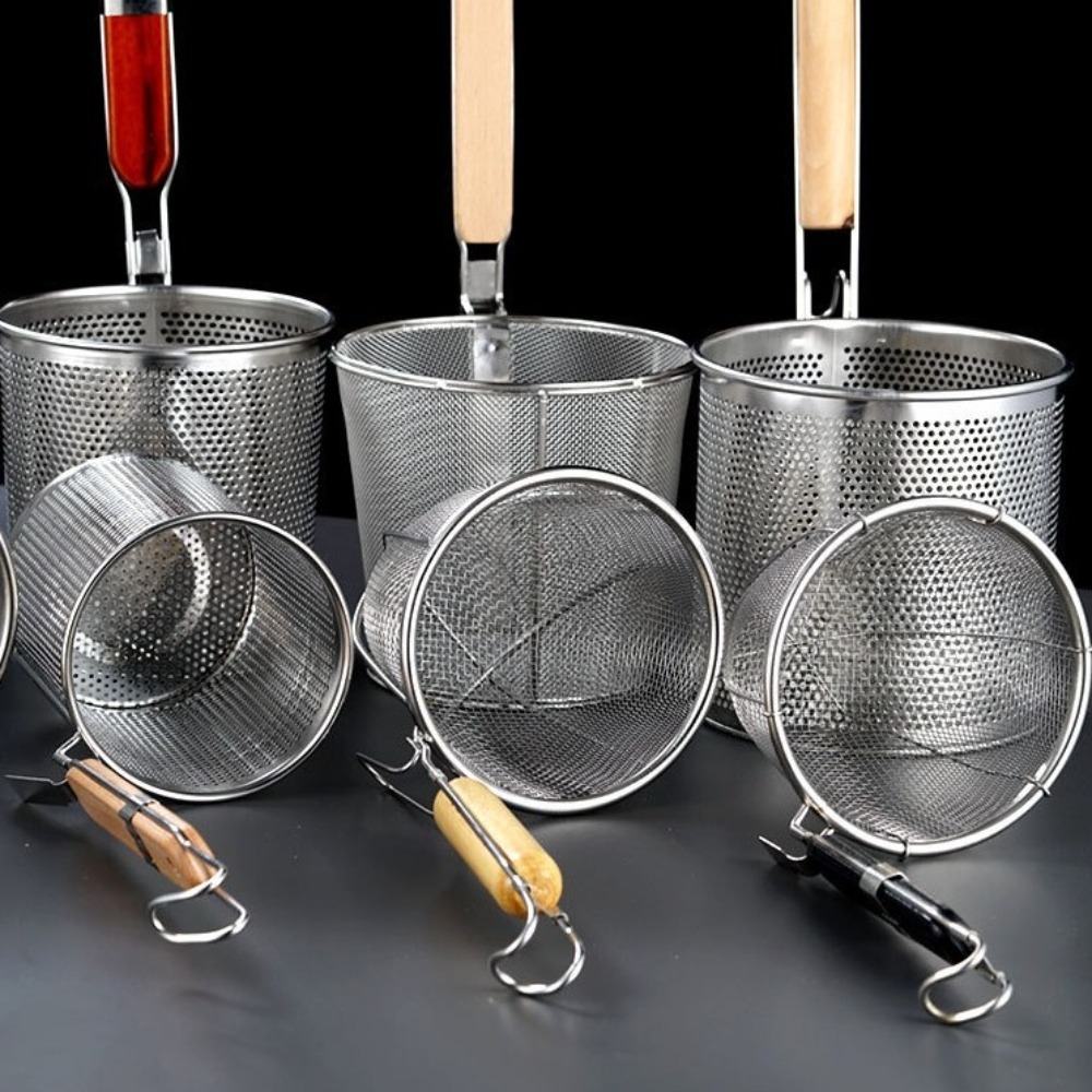 Kitchen Gadgets Pasta - Funil de aço inoxidável engrossado durável,