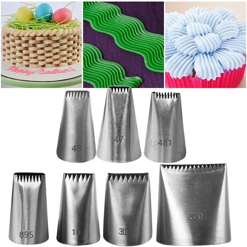 Kitchen Gadgets New - Basket Weave Icing Piping Bicos para