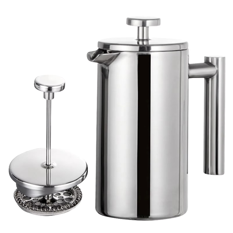 French Press Coffee Maker - Cafeteira de 350ml/800ml/1000ml, cafeteira francesa, cafeteira