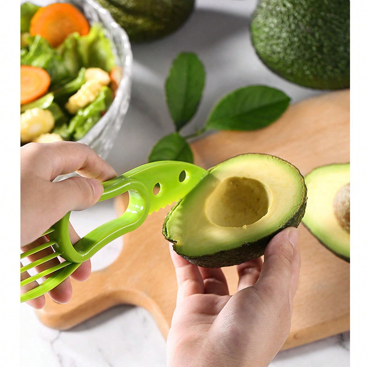 Descascador de Abacate 1PCS, F - Avocado Slicer Tool avaliação e preço