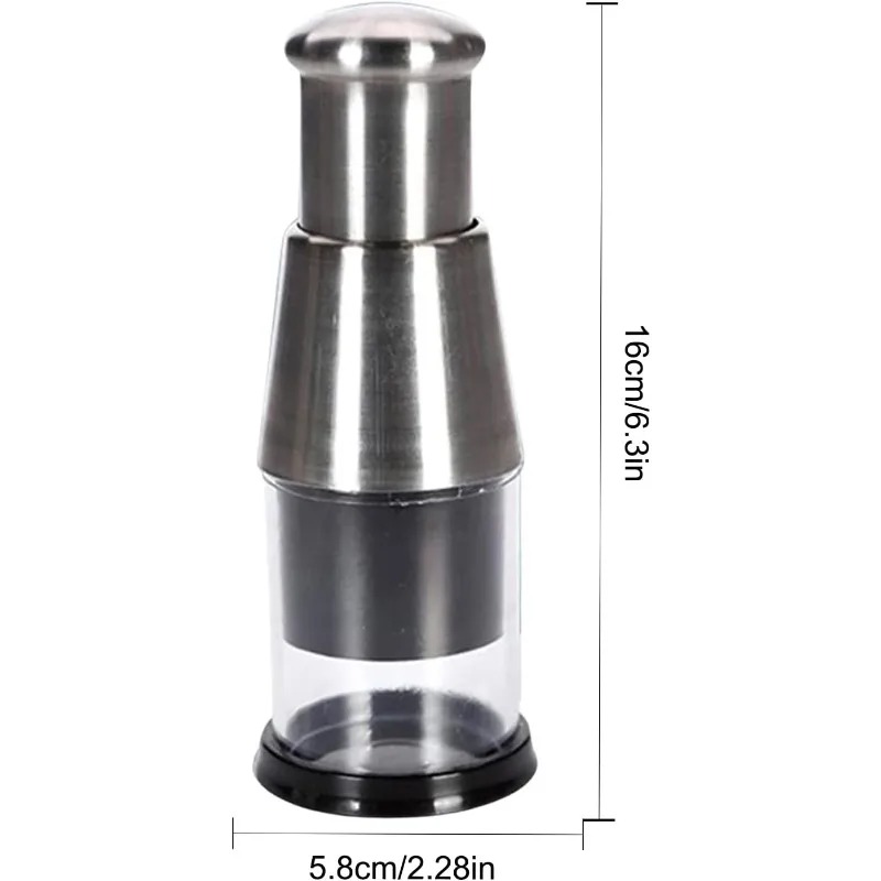 Picador Manual de Alho em Aço  - Manual Garlic Press avaliação e preço