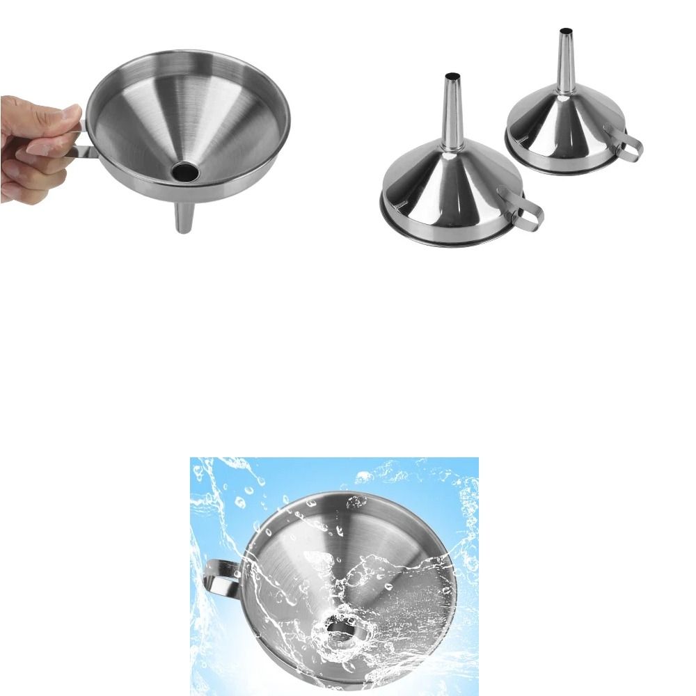 Funil de aço inoxidável de boc - Kitchen Gadgets For Arthritic Hands avaliação e preço