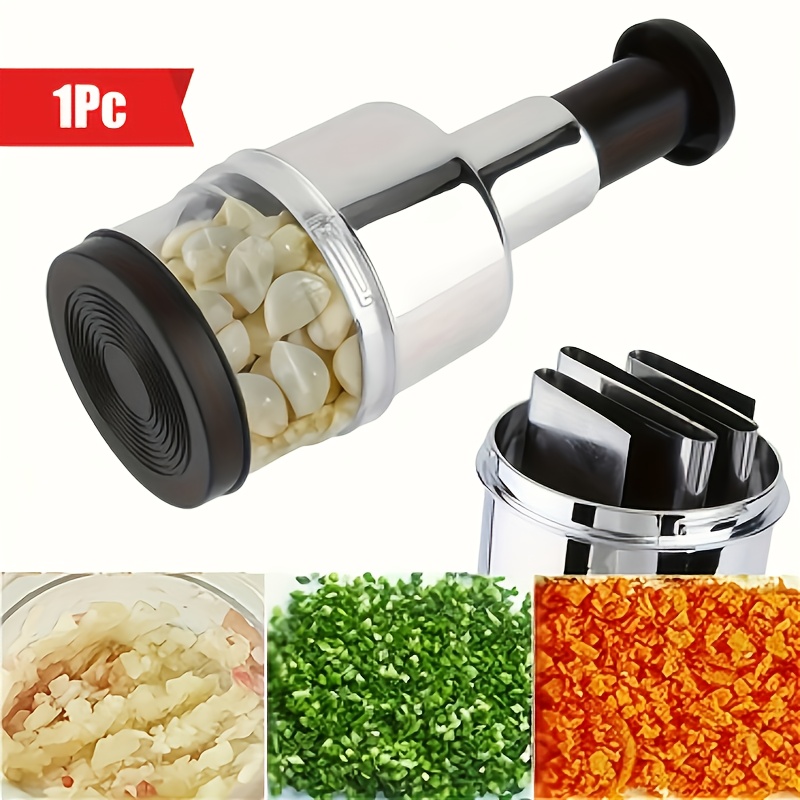 Prensa de alho manual de aço i - Manual Garlic Press avaliação e preço