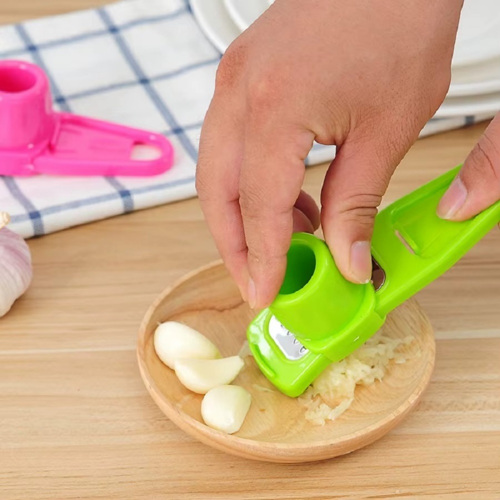 1 unidade de mini espremedor d - Manual Garlic Press avaliação e preço