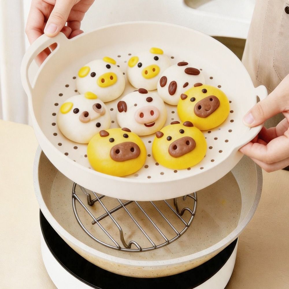 Cesto de Silicone Antiaderente - Silicone Steamer Basket avaliação e preço