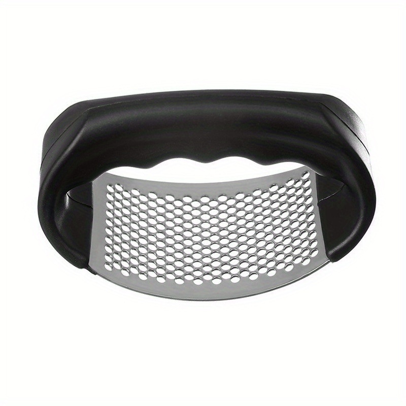 Prensa de alho manual com cabo - Manual Garlic Press avaliação e preço
