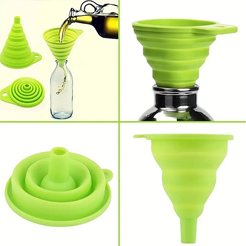 Funil dobrável de silicone mul - Kitchen Gadgets New avaliação e preço
