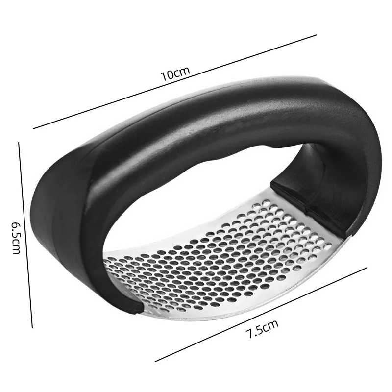 Espremedor de Alho em Aço Inox - Manual Garlic Press avaliação e preço