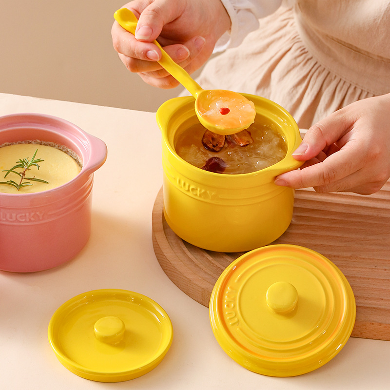 Tigela de cerâmica com tampa d - Kitchen Gadgets For Arthritic Hands avaliação e preço