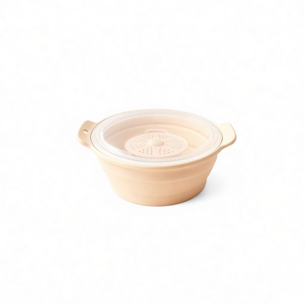 Panela de vapor de silicone do - Silicone Steamer Basket avaliação e preço