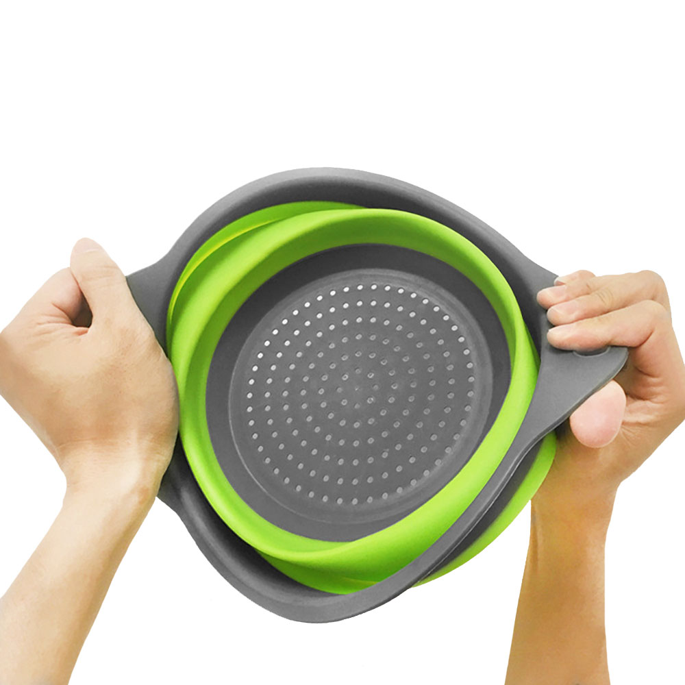 Cesto de Drenagem Dobrável de  - Silicone Steamer Basket avaliação e preço