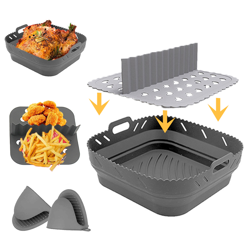 Cesta em forma de silicone par - Silicone Steamer Basket avaliação e preço