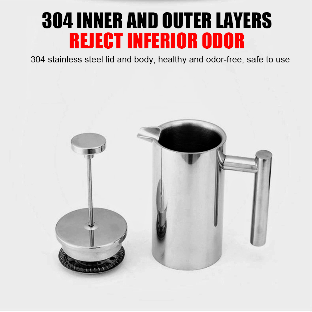 Grande capacidade French Press - French Press Coffee Maker avaliação e preço