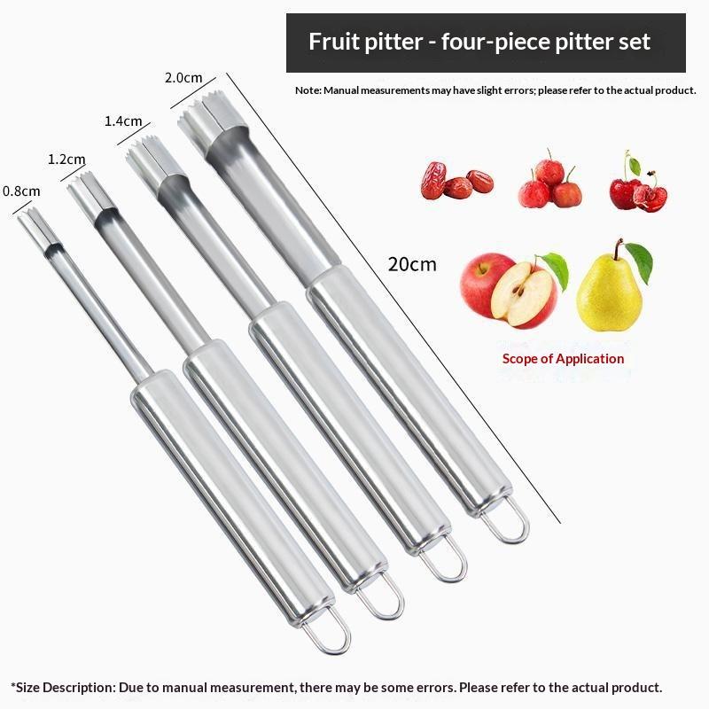 Kit 4 Peças Removedor de Caroç - Kitchen Gadgets & Toys avaliação e preço