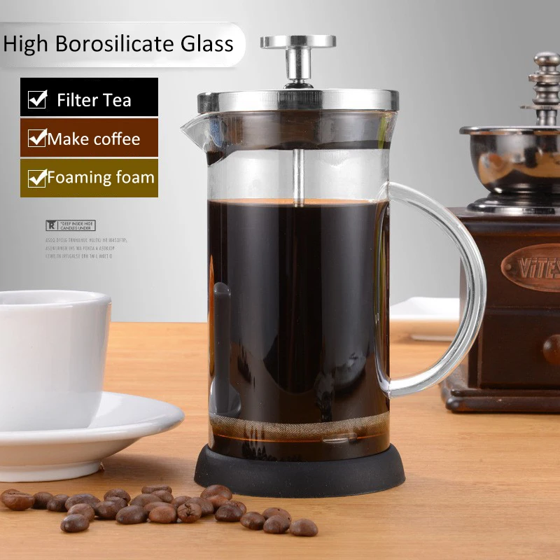 Cafeteira francesa de vidro de - French Press Coffee Maker avaliação e preço