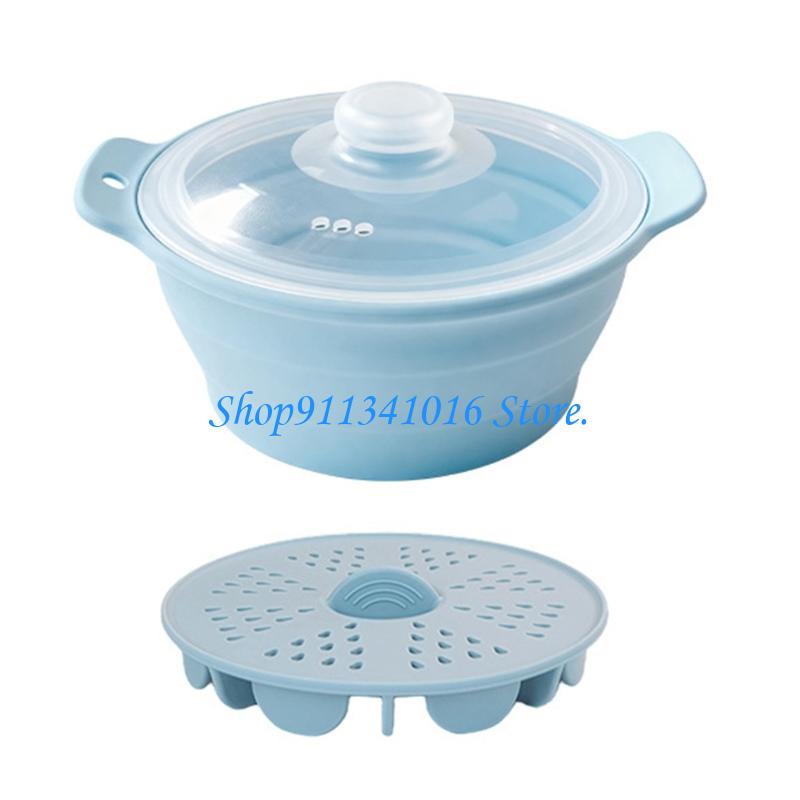 Vaporizador alimentos para mic - Silicone Steamer Basket avaliação e preço