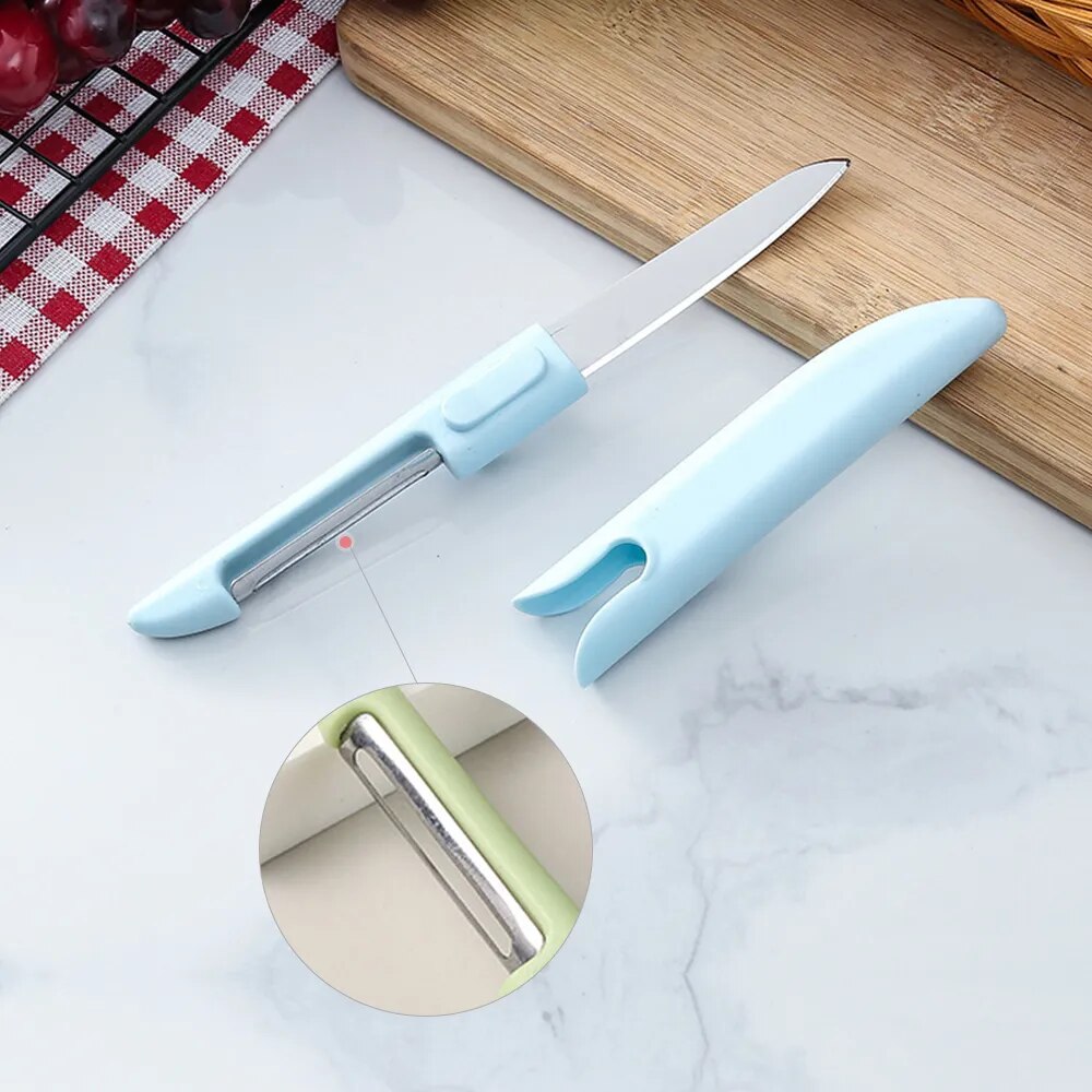 Descascador dois em um de aço  - Kitchen Gadgets For Arthritic Hands avaliação e preço