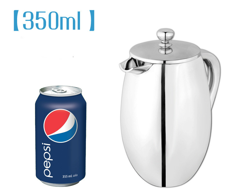304 aço inoxidável francês imp - French Press Coffee Maker avaliação e preço