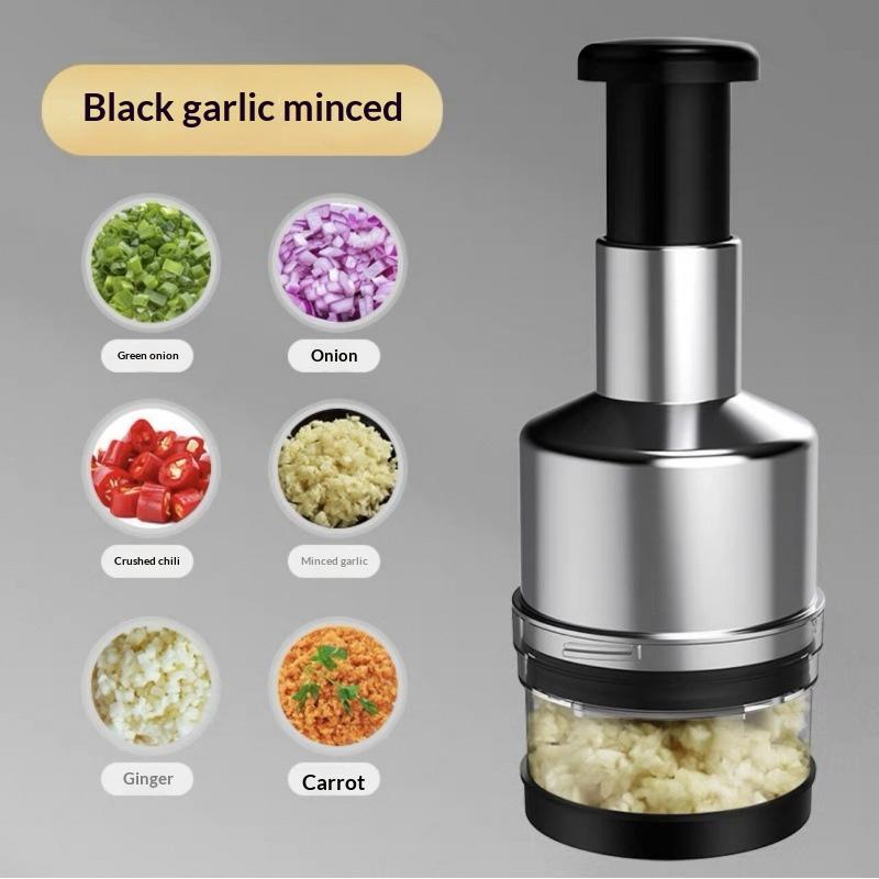 Novo # Picador Manual de Alho, - Manual Garlic Press avaliação e preço