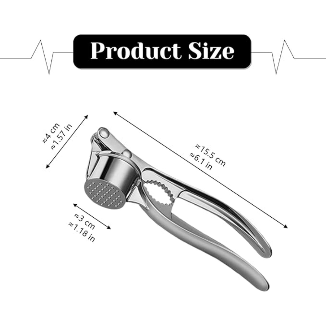 Espremedor de Alho Multifuncio - Manual Garlic Press avaliação e preço