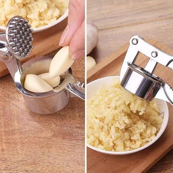 Espremedor de Alho Multifuncio - Manual Garlic Press avaliação e preço