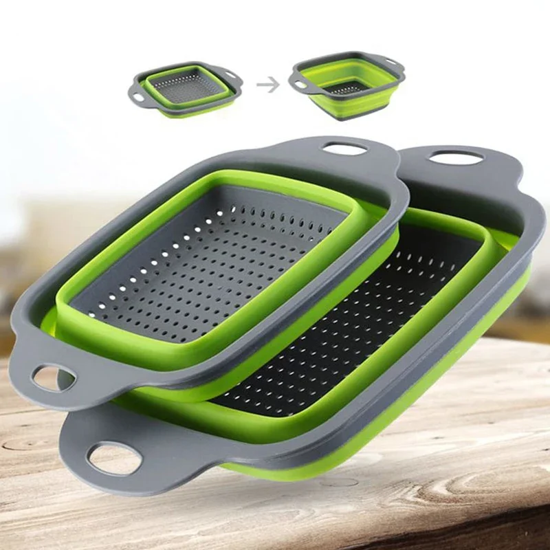 Novo dobrável cesta de lavagem - Silicone Steamer Basket avaliação e preço