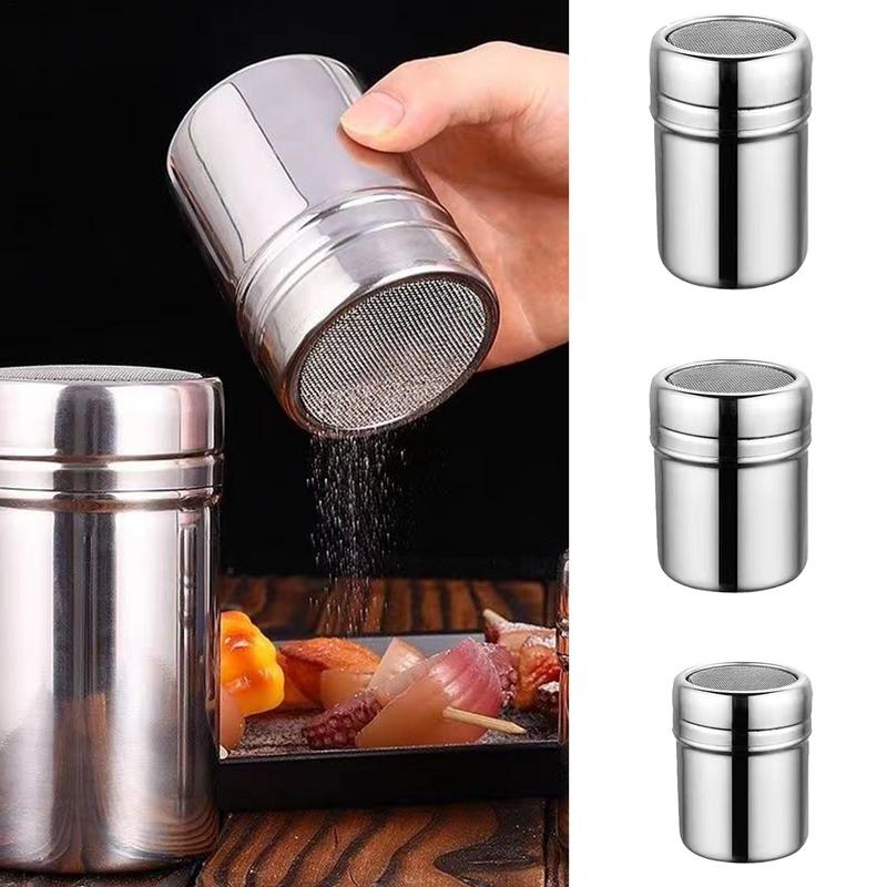 Aço inoxidável pó sprinkler ga - Kitchen Gadgets For Arthritic Hands avaliação e preço