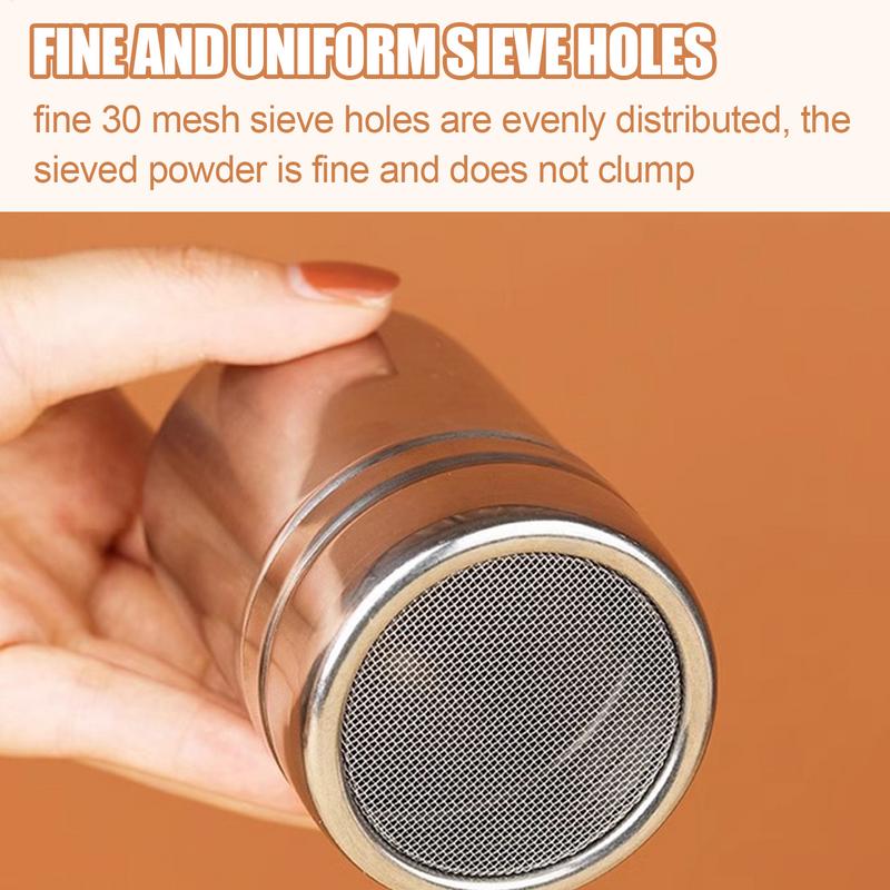 Aço inoxidável pó sprinkler ga - Kitchen Gadgets For Arthritic Hands avaliação e preço