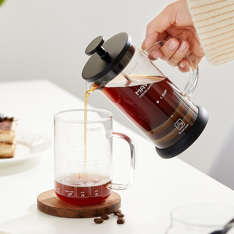 Cafeteira Prensa Francesa MAVO - French Press Coffee Maker avaliação e preço